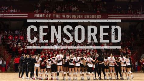 wisconsin badgers volleyball nudes|Sensitive photo leak of Badgers female athletes investigated